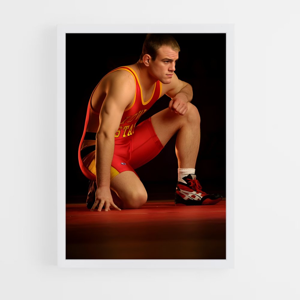 Poster Champion du Matériel – affiche Lutte (vue 3)